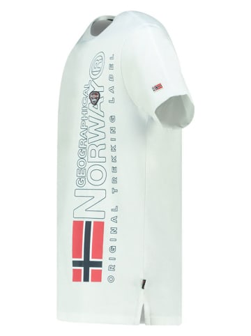 Geographical Norway Shirt "Jogo" in Weiß