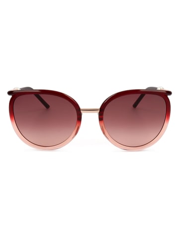 Carolina Herrera Damen-Sonnenbrille in Bordeaux