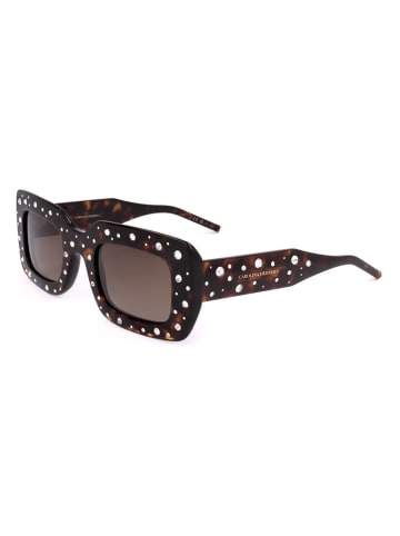 Carolina Herrera Damskie okulary przeciwsłoneczne w kolorze brązowym