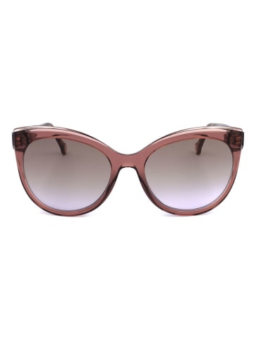 Carolina Herrera Damskie okulary przeciwsłoneczne w kolorze jasnobrązowym