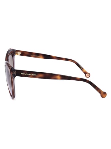 Carolina Herrera Damen-Sonnenbrille in Hellbraun