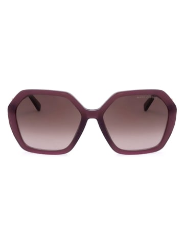 Marc Jacobs Damen-Sonnenbrille in Lila/ Braun