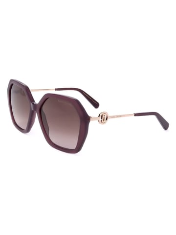 Marc Jacobs Damen-Sonnenbrille in Lila/ Braun