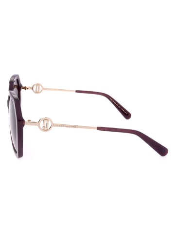 Marc Jacobs Damen-Sonnenbrille in Lila/ Braun