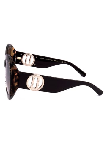 Marc Jacobs Damen-Sonnenbrille in Braun/ Lila