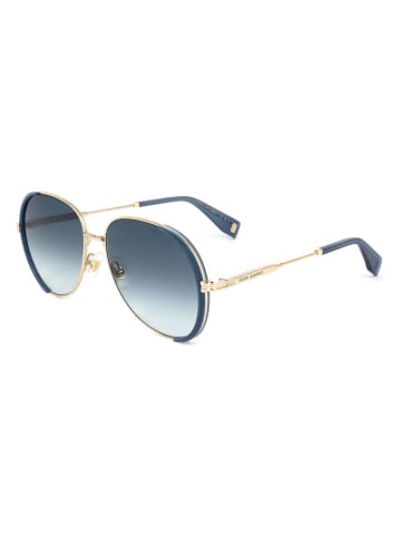 Marc Jacobs Dameszonnebril blauw/goudkleurig