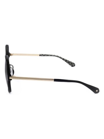 Kate Spade Damen-Sonnenbrille in Schwarz/ Gold