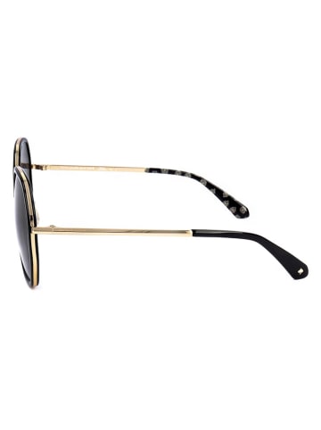 Kate Spade Dameszonnebril zwart-goudkleurig/donkerblauw