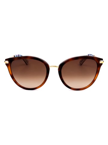 Kate Spade Damen-Sonnenbrille in Braun-Gold/ Hellbraun