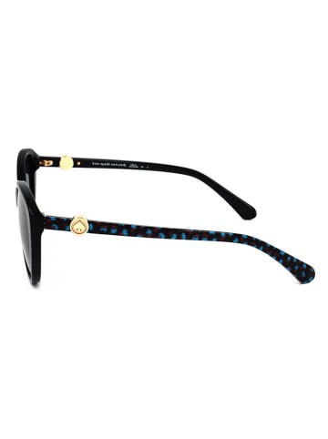 Kate Spade Damskie okulary przeciwsłoneczne w kolorze czarno-granatowym