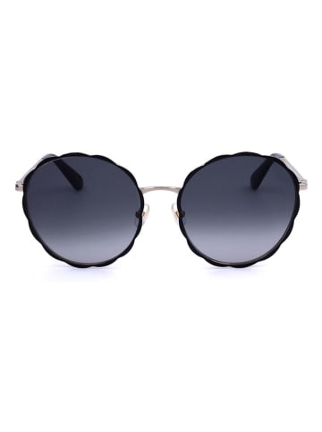 Kate Spade Damen-Sonnenbrille in Schwarz-Silber/ Dunkelblau