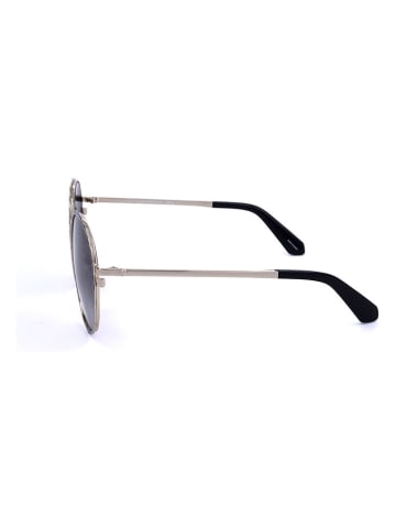 Kate Spade Damskie okulary przeciwsłoneczne w kolorze srebrno-czarno-granatowym