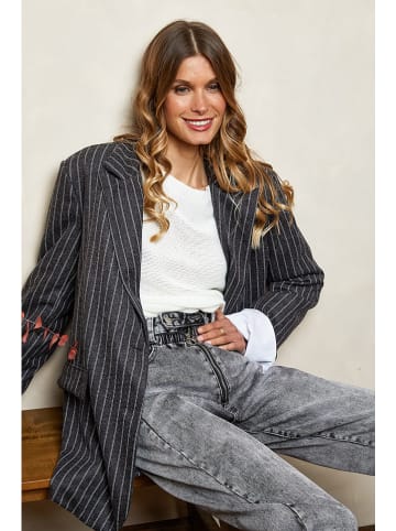 Joséfine Blazer "Astam" in Anthrazit