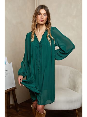 Joséfine Kleid "Buby" in Dunkelgrün