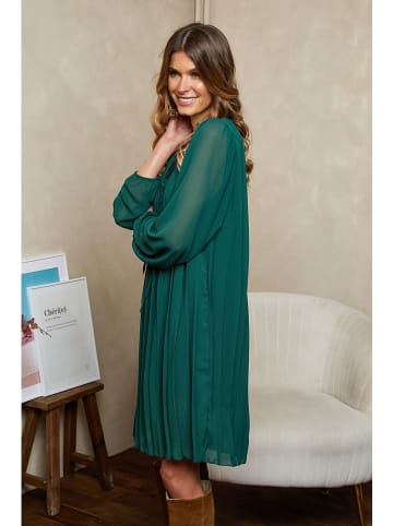 Joséfine Kleid "Buby" in Dunkelgrün