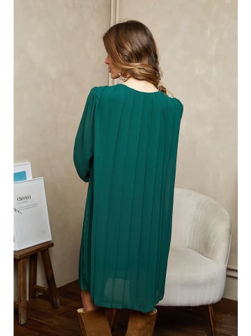 Joséfine Kleid "Buby" in Dunkelgrün