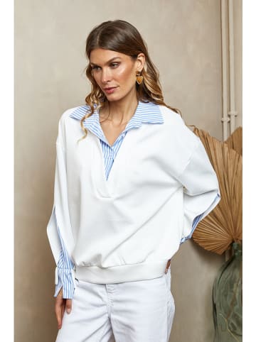 Joséfine Sweatblouse "Chaliah" wit