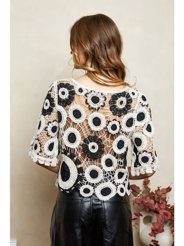 Joséfine Bluse "Chanz" in Schwarz/ Weiß