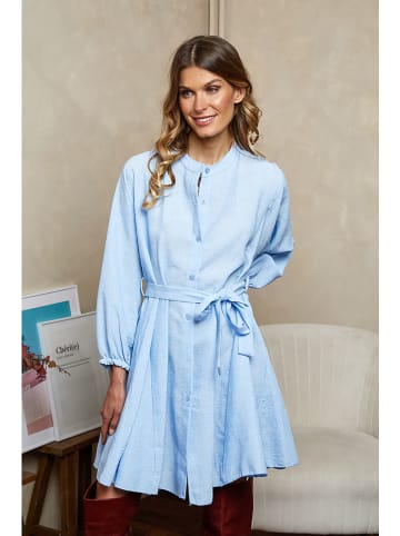 Joséfine Kleid "Damiani" in Hellblau
