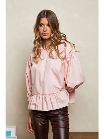 Joséfine Blouse "Doronne" lichtroze