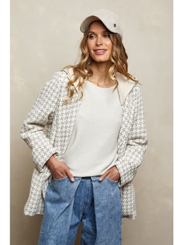 Joséfine Cardigan "Floress" in Beige/ Creme