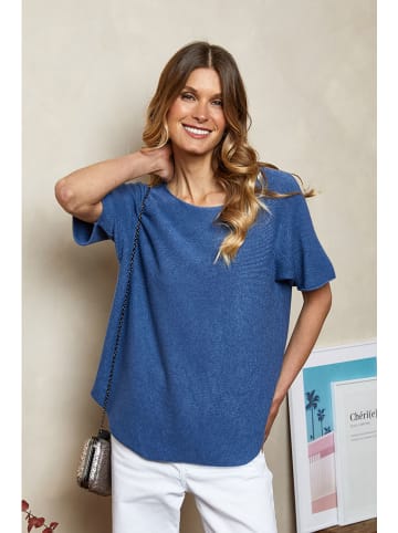 Joséfine Strickshirt "Imak" in Blau