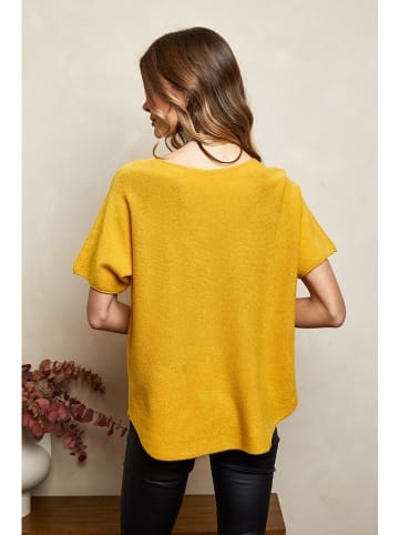 Joséfine Gebreid shirt "Imak" geel