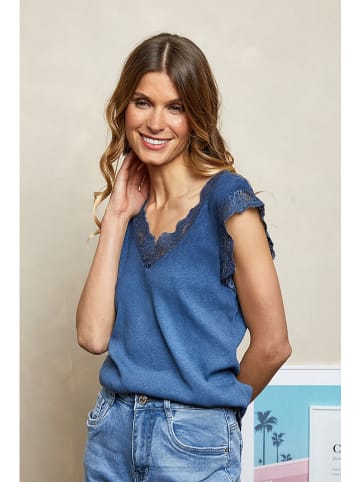 Joséfine Top "Javanaise" in Blau
