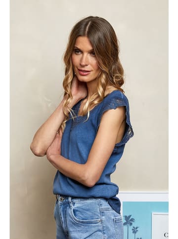 Joséfine Top "Javanaise" in Blau