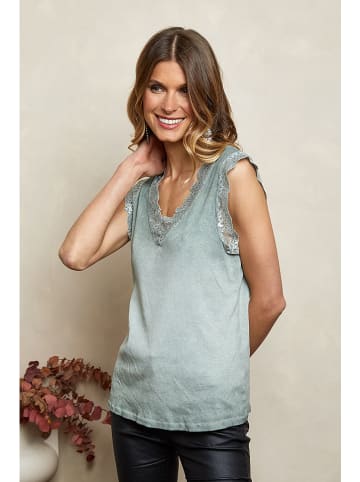 Joséfine Top "Javanaise" w kolorze khaki
