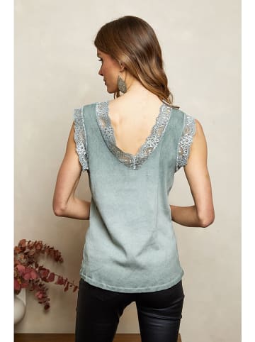 Joséfine Top "Javanaise" w kolorze khaki