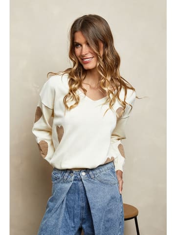 Joséfine Pullover "Liz" in Creme