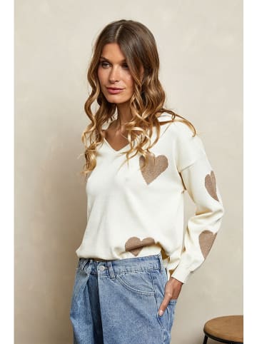 Joséfine Pullover "Liz" in Creme
