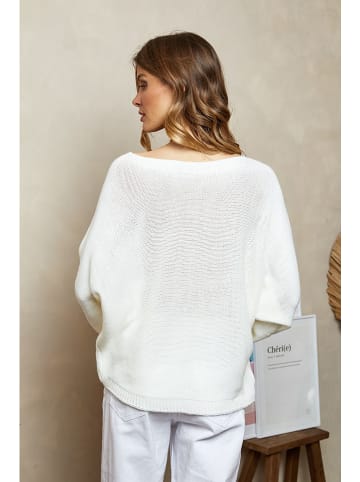 Joséfine Wollpullover "Rahel" in Creme
