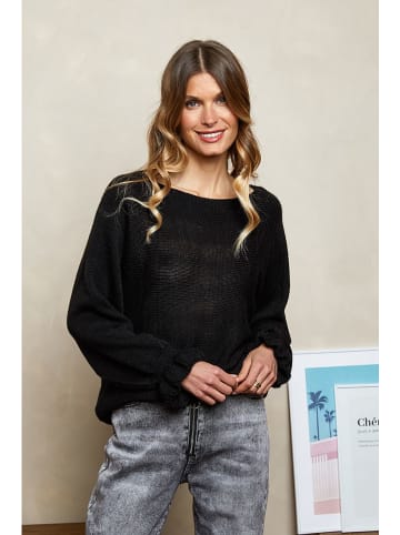 Joséfine Wollpullover "Rahel" in Schwarz