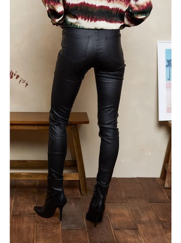 Joséfine Kunstlederhose "Ramos" in Schwarz