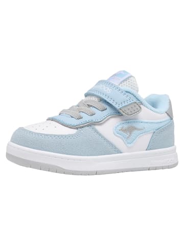 Kangaroos Sneakers "K-CPI Izel EV" wit/lichtblauw