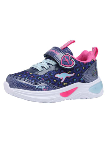 Kangaroos Sneakers "K-SLG Beauty EV" in Dunkelblau/Pink