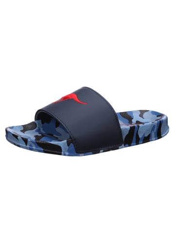 Kangaroos Slippers "K-Slide Multi" donkerblauw/rood