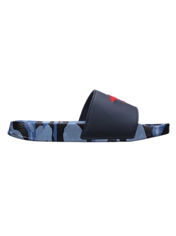 Kangaroos Slippers "K-Slide Multi" donkerblauw/rood
