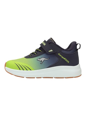 Kangaroos Sneakers "KB-Rida EV" antraciet/lichtgroen