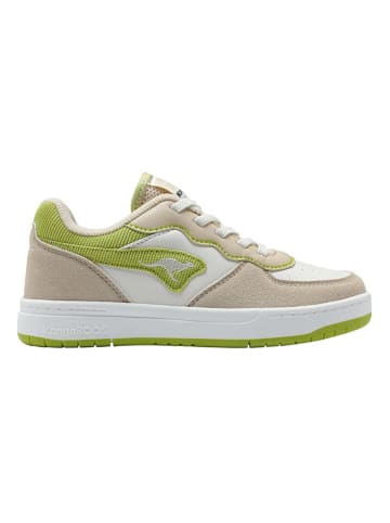 Kangaroos Sneakers "K-CP Tipin OS" in Beige/Hellgrün