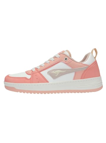 Kangaroos Sneakersy "K-Top Juna" w kolorze jasnoróżowo-białym