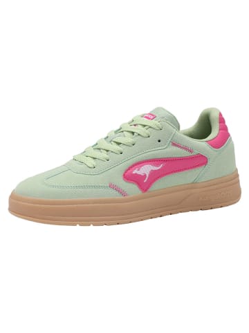 Kangaroos Sneakersy "K-GW Heaven" w kolorze miętowo-różowym