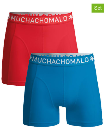 Muchachomalo 2er-Set: Boxershorts in Blau/ Pink