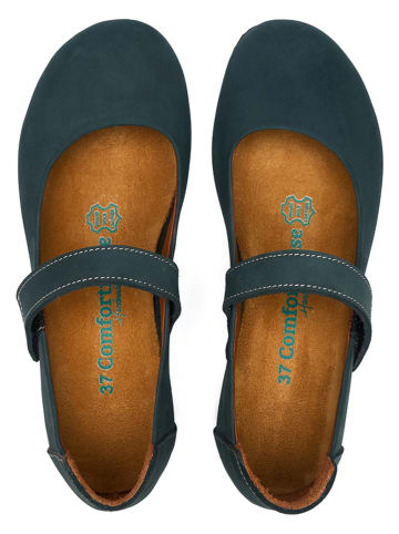 Comfortfusse Leder-                           in Dunkelblau