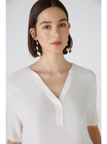 Oui Bluse in Weiß
