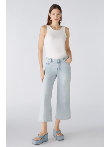 Oui Spijkerculotte lichtblauw