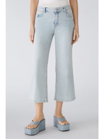 Oui Jeans-Culottes in Hellblau
