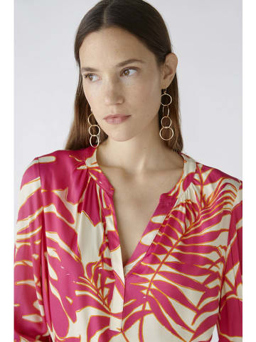 Oui Jurk roze/crème